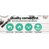 NNEDSZ 6 Chest of Drawers Cabinet Dresser Table Tallboy Lowboy Storage Wood