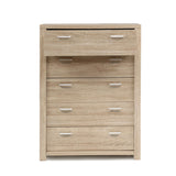 NNEDSZ 5 Chest of Drawers Tallboy Dresser Table Bedroom Storage Cabinet