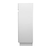 NNEDSZ 120cm Shoe Cabinet Shoes Storage Rack High Gloss Cupboard White Drawers
