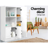 NNEDSZ Buffet Sideboard Cabinet Storage Cupboard Doors White Kitchen Hallway