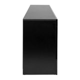 NNEDSZ TV Cabinet Entertainment Unit Stand RGB LED Gloss Furniture 160cm Black