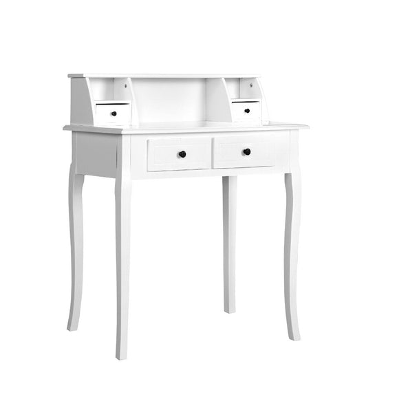 NNEDSZ Dressing Table Console Table Jewellery Cabinet 4 Drawers Wooden Furniture