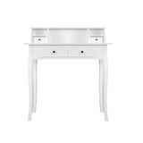 NNEDSZ Dressing Table Console Table Jewellery Cabinet 4 Drawers Wooden Furniture