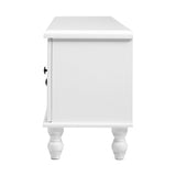 NNEDSZ TV Cabinet Entertainment Unit Stand French Provincial Storage 160cm KUBI