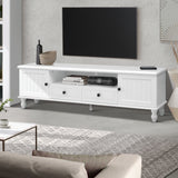 NNEDSZ TV Cabinet Entertainment Unit Stand French Provincial Storage 160cm KUBI