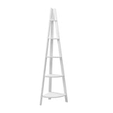 NNEDSZ 5 Tier Corner Ladder Display Shelf Home Storage Plant Stand Bookshelf