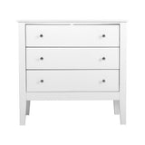 NNEDSZ Chest of Drawers Storage Cabinet Bedside Table Dresser Tallboy White