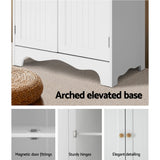 NNEDSZ Buffet Sideboard Kitchen Cupboard Storage Cabinet Pantry Wardrobe Shelf