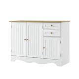 NNEDSZ Buffet Sideboard Storage Cabinet Kitchen Cupboard Drawer Table Hallway