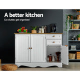 NNEDSZ Buffet Sideboard Storage Cabinet Kitchen Cupboard Drawer Table Hallway