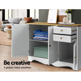 NNEDSZ Buffet Sideboard Storage Cabinet Kitchen Cupboard Drawer Table Hallway