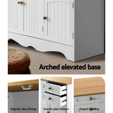 NNEDSZ Buffet Sideboard Storage Cabinet Kitchen Cupboard Drawer Table Hallway