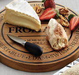 NNEKG Salt & Pepper Fromage Cheese Board Round (28cm)