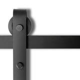 NNEDSZ Sliding Barn Door Hardware - Black