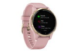 NNEKG Vivoactive 4S (Dust Rose Light Gold)