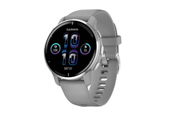 NNEKG Venu 2 Plus GPS Powder Grey + Silver