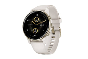 NNEKG Venu 2 Plus GPS Ivory + Cream Gold
