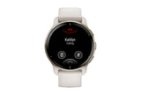 NNEKG Venu 2 Plus GPS Ivory + Cream Gold