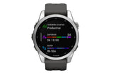 NNEKG fēnix® 7S Silver with Graphite Band Multisport GPS Watch