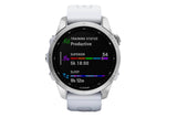 NNEKG fēnix® 7S Silver with Whitestone Band Multisport GPS Watch