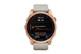 NNEKG fēnix® 7S Solar Rose Gold with Light Sand Band Multisport GPS Watch