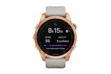 NNEKG fēnix® 7S Solar Rose Gold with Light Sand Band Multisport GPS Watch