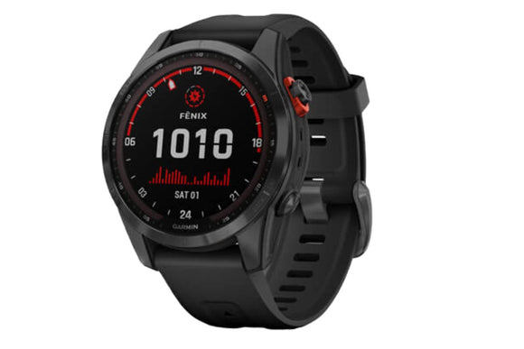 NNEKG fēnix® 7S Solar Slate Gray with Black Band Multisport GPS Watch