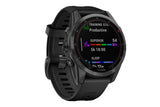 NNEKG fēnix® 7S Solar Slate Gray with Black Band Multisport GPS Watch