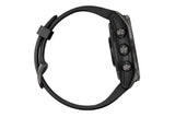 NNEKG fēnix® 7S Sapphire Solar Carbon Gray DLC Titanium with Black Band Multisport GPS Watch