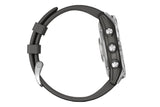 NNEKG fēnix® 7 Silver with Graphite Band Multisport GPS Watch