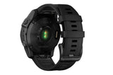 NNEKG fēnix® 7 Sapphire Solar Black DLC Titanium with Black Band Multisport GPS Watch