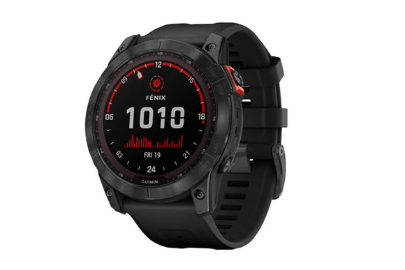 NNEKG fēnix® 7X Solar Slate Grey with Black Band Multisport GPS Watch