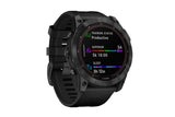 NNEKG fēnix® 7X Solar Slate Grey with Black Band Multisport GPS Watch