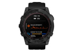 NNEKG fēnix® 7X Sapphire Solar Black DLC Titanium with Black Band Multisport GPS Watch