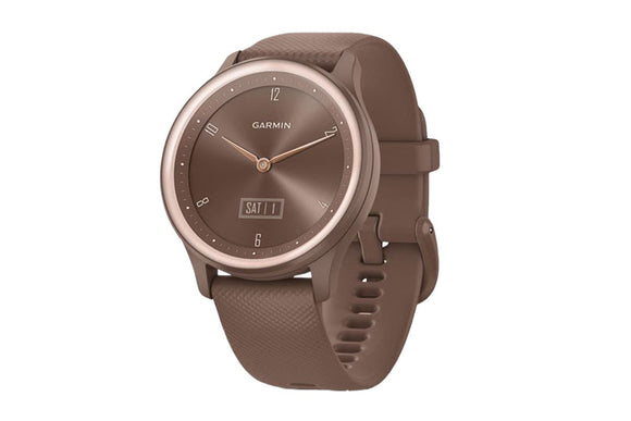 NNEKG Vivomove Sport Hybrid Smart Watch Cocoa