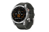 NNEKG epix (Gen 2) Silver with Graphite Band Premium Active Smart Watch