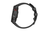 NNEKG epix (Gen 2) Carbon Grey DLC Titanium with Black Band Premium Active Smart Watch