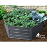 NNEDSZ Garden Bed 2PCS 130X130X46CM Galvanised Steel Raised Planter
