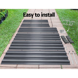 NNEDSZ Greenfingers Garden Bed 2PCS 150X90X30CM Galvanised Steel Raised Planter
