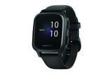 NNEKG Venu Sq Music Edition (Slate Aluminium Bezel with Black Case and Silicone Band)
