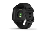 NNEKG Venu Sq Music Edition (Slate Aluminium Bezel with Black Case and Silicone Band)