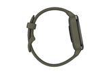 NNEKG Venu Sq Music Edition (Slate Aluminium Bezel with Moss Case and Silicone Band)