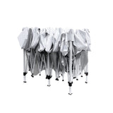 NNEDSZ Gazebo Pop Up Marquee 3x6m Wedding Mesh Side Wall Outdoor Gazebos White