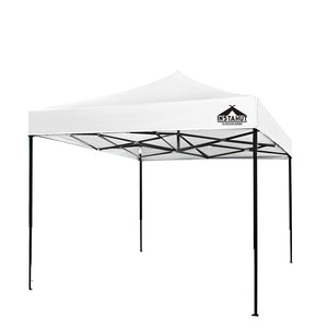 NNEDSZ Pop Up Marquee 3x3m Outdoor Tent Folding Wedding Gazebos White
