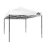 NNEDSZ Instahut Gazebo Pop Up Marquee 3x3 Outdoor Wedding Base Pod Kit White