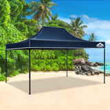 NNEDSZ Gazebo Pop Up Marquee 3x4.5m Outdoor Tent Folding Wedding Gazebos Navy