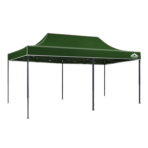 NNEDSZ Gazebo Pop Up Marquee 3x6m Outdoor Tent Folding Wedding Gazebos Green