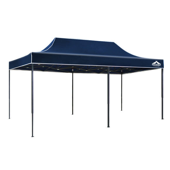 NNEDSZ Gazebo Pop Up Marquee 3x6m Outdoor Tent Folding Wedding Gazebos Navy