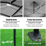 NNEDSZ Instahut Gazebo Pop Up Marquee 3x6 Outdoor Wedding Base Pod Kit White