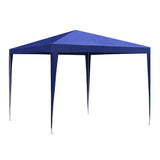 NNEDSZ 3x3m Tent Marquee Party Wedding Event Canopy Camping Blue
